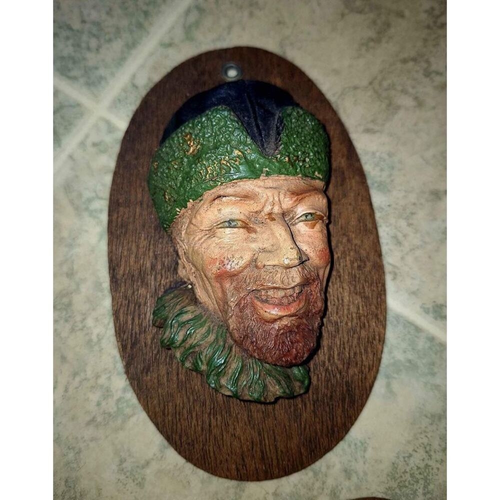 Vintage Bossons Chalkware Head Himalayan?? 1960's